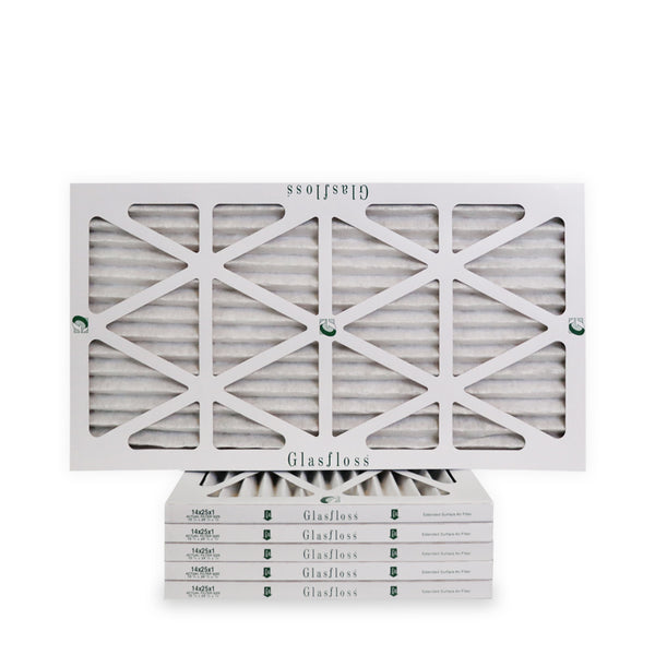 14X25x1 Air Filter by Glasfloss